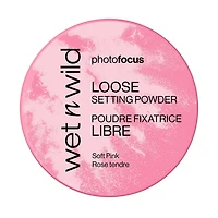 Photo Focus Loose Setting Powder - Soft Pink, Radiant setting powder