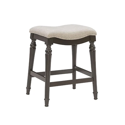Tabouret de comptoir Murphy, Gris