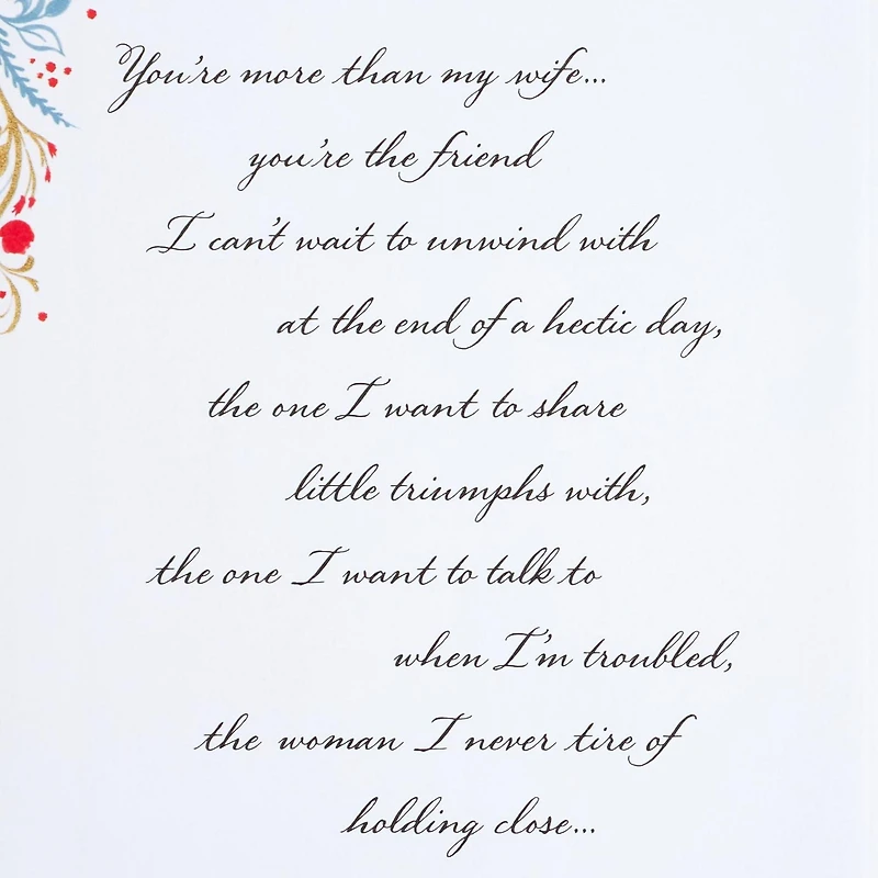 Hallmark Valentine's Day Card for Wife