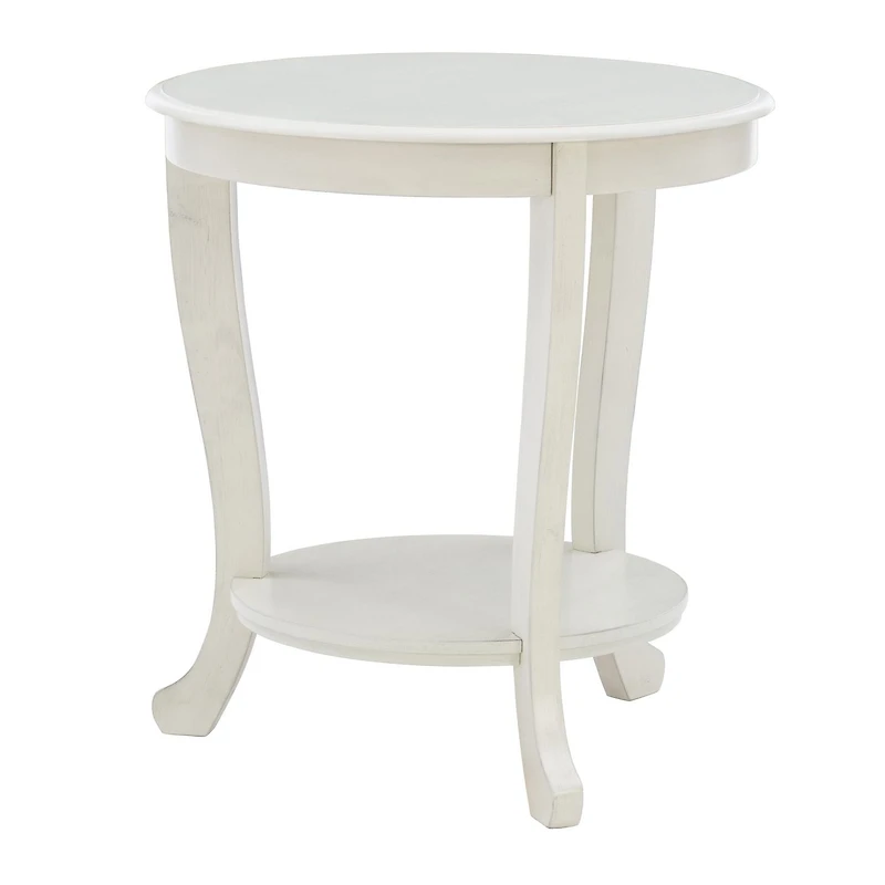 Dendrie Side Table, White