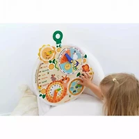 JANOD- Cat Roue du Temps Calendrier Enfant-Jeu Éducatif-Jouet en Bois FSC-Dès 3 Ans, J09623, Multicolore
