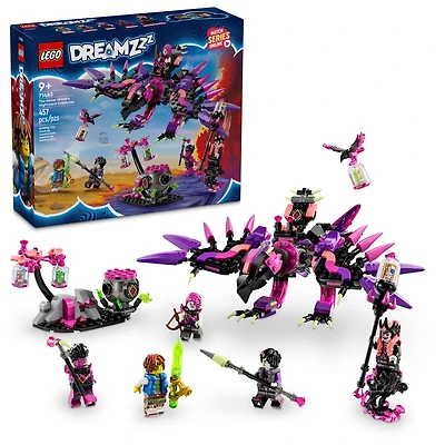 LEGO DREAMZzz The Never Witch’s Nightmare Creatures - Building Toy for Girls & Boys Age 9+ - Kids Toy W/ 3 Building Options & 5 Minifigures - 71483