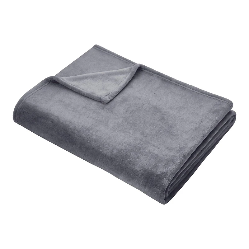 Couverture en velours pelucheux hometrends Taille : 1 place - Très grand