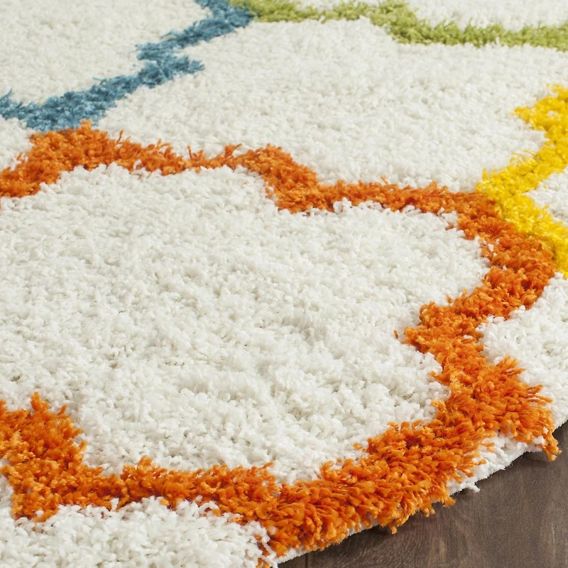 Safavieh Shag Kids Yadira Geometric Quatrefoil Area Rug