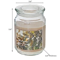 Bocage Parfumé De 18 Oz Avec Couvercle De Couvercle En Verre - Ensemble De 2