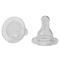 Dr. Brown's - Niveau 1 Tétine pour biberon standard, paq. de 2