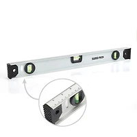 Swiss Tech 24" Aluminum Level, Double aluminum frame