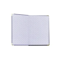 Journal Hilroy® À Bordure Dorée Bleue,7X10 Journal