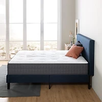 Matelas hybride en mousse mémoire et à ressorts Zinus Spa Sensations 10 po au charbon et au cuivre