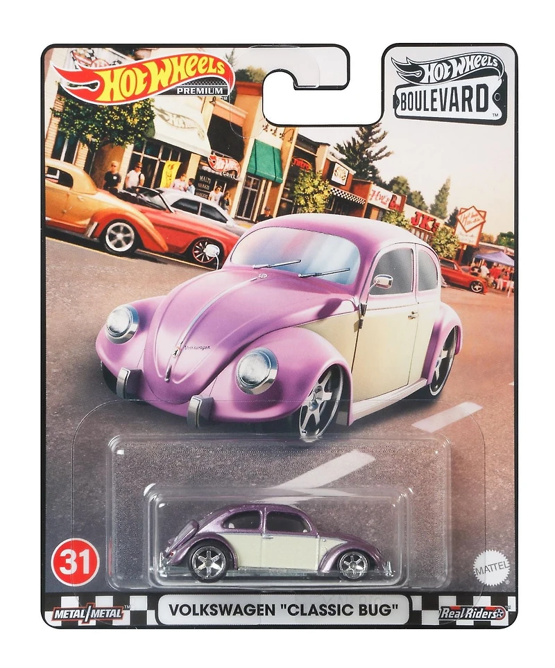 Collection Hot Wheels Boulevard, véhicule Volkswagen Classic Bug 1/64