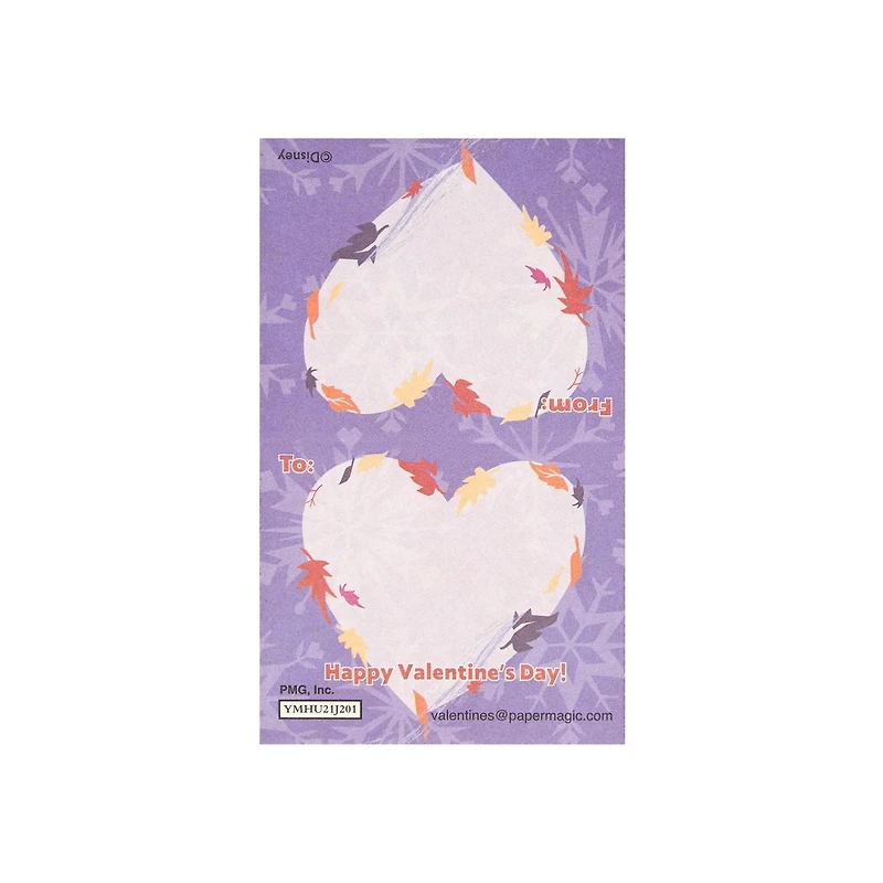 Frozen 2 Valentine's Day Cards, 32 Count, Classroom Exchange Cards with Stickers