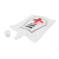 Lot de 4 sachets de boisson fantaisie pour Halloween avec tube et couvercle à vis, cadeaux de fête, une façon de célébrer <ul><li>Lot de 4 sacs à boisson fantaisie pour Halloween avec tube et couvercle à vis de Façon de célébrer</li><li>Comprend 4 sacs à boisson réutilisables avec couvercle à visser anti-fuite et tubes</li><li>Parfait pour les fêtes d'Halloween et sur le thème des vampires</li></ul>