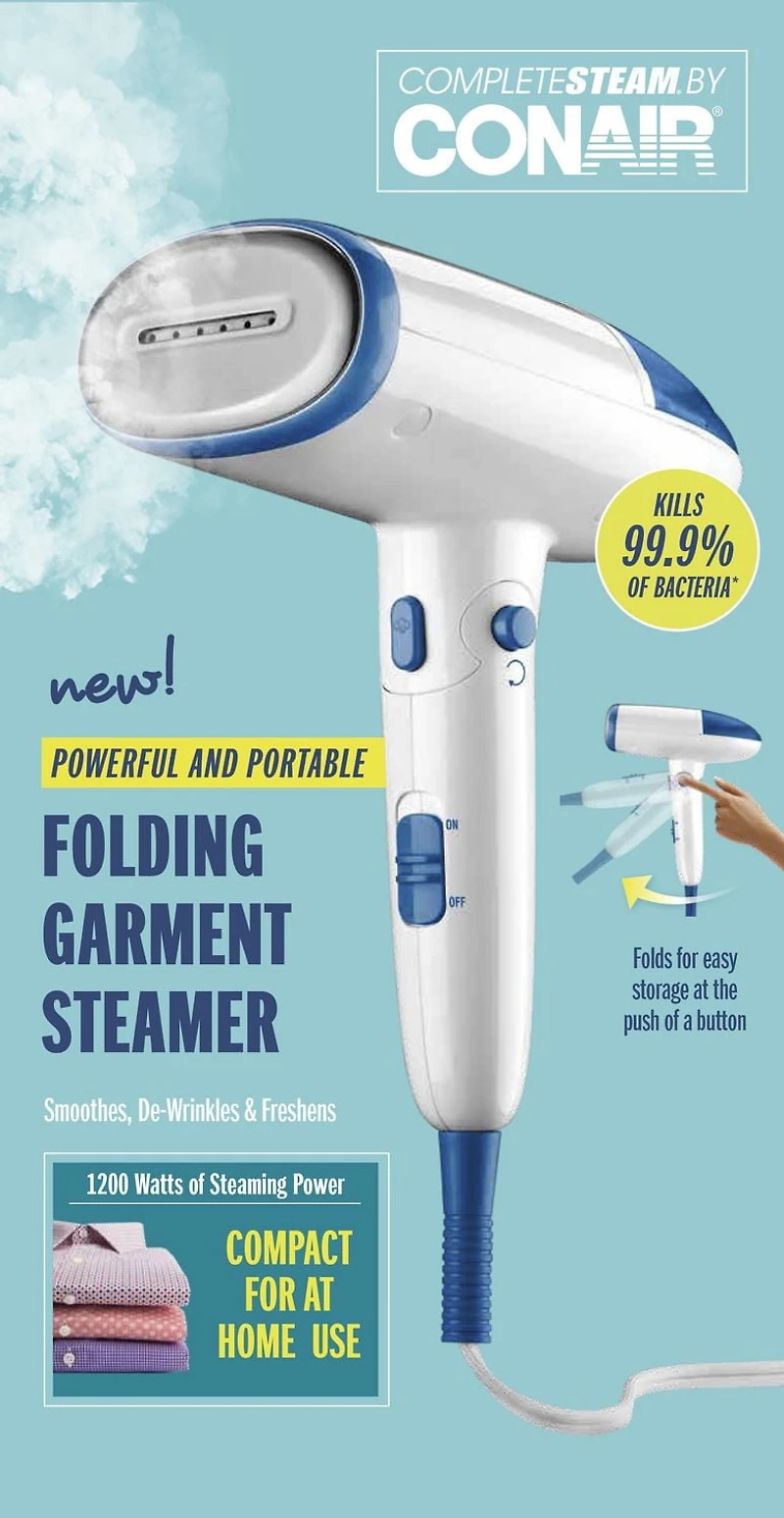 Folding Garment Steamer