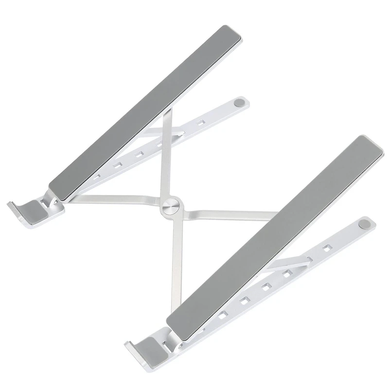 onn. Adjustible Height/Angle Foldable Laptop Stand, from 13 in. to 15.6 in.