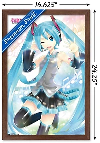 Hatsune Miku - Waving Wall Poster, 22.375" x 34"