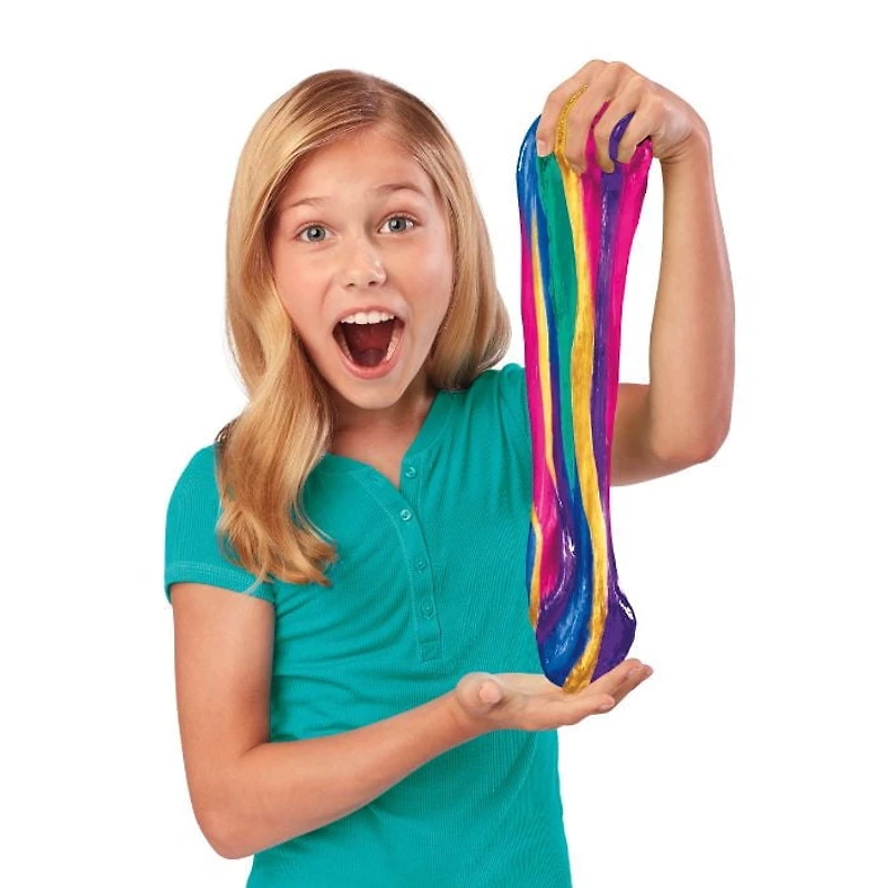 Cra-Z-Art Cra-Z-Slimy Multicolor Metallic Slime Studio, Slime Making Kit for Kids, Ages 6 and up, Ages 6 and up
