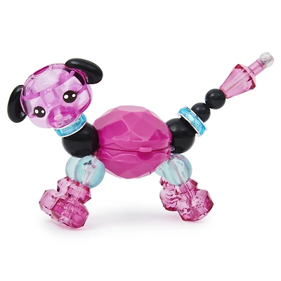 Twisty Petz Beauty, Série 5, Bracelet à collectionner Pupgleam Puppy avec paillettes pour le corps, pour les enfants à partir de 4 ans