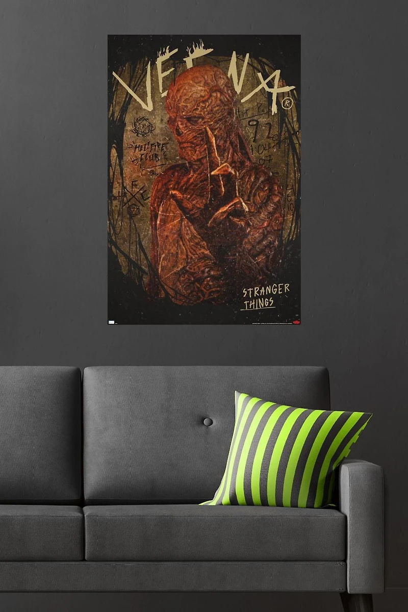 Netflix Stranger Things: Season 4 - Vecna Wall Poster, 22.375" x 34"