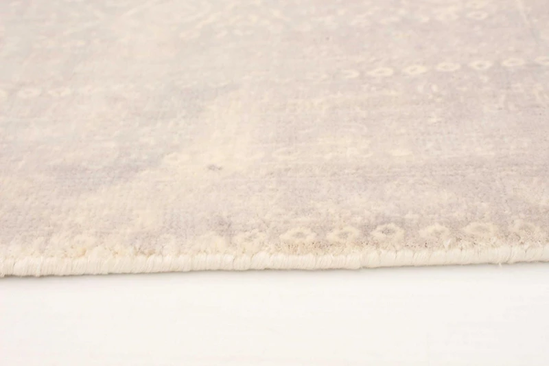 ECARPETGALLERY 5'2" x 7'6"  Transitional Galleria Hand Loomed Area Rug for Living Room, Dining Room and Bedroom in Grey