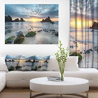 Designart Beautiful Porthcothan Bay Canvas Wall Art