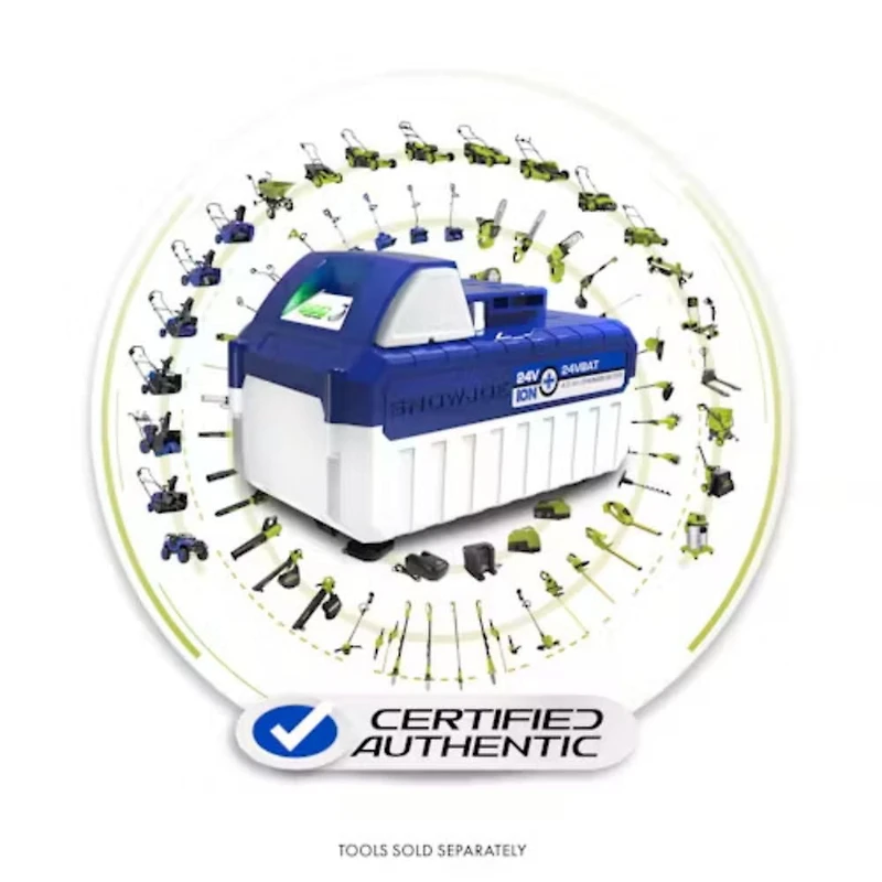 Batterie lithium-ION universelle IONMAX 24 V 4,0 Ah Snow Joe + Sun Joe