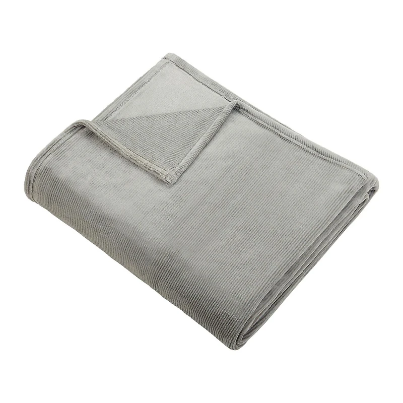 HOMETRENDS Luxury Plush Blanket, Double/Queen - King