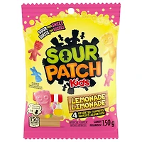 SOUR PATCH KIDS, Lemonade Flavour Candy, Sour then Sweet, 150 g