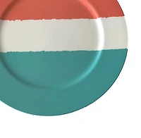 Grand plat imprimé de 33cm