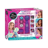 Cra-Z-Art Be Inspired 3-in-1 Deluxe Braid, Bead & Twist Hair Designer Salon, Hair Crafts, 8+. Great Gift for any occasion.