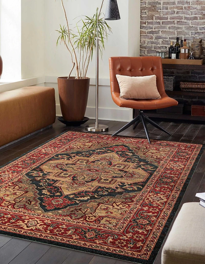 ECARPET Lux Traditional Area Rug for Living Room, Bedroom, Dining Entrance, Hallway and More.