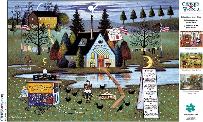 Buffalo Games - Charles Wysocki - Know It All - 300 Piece Jigsaw Puzzle