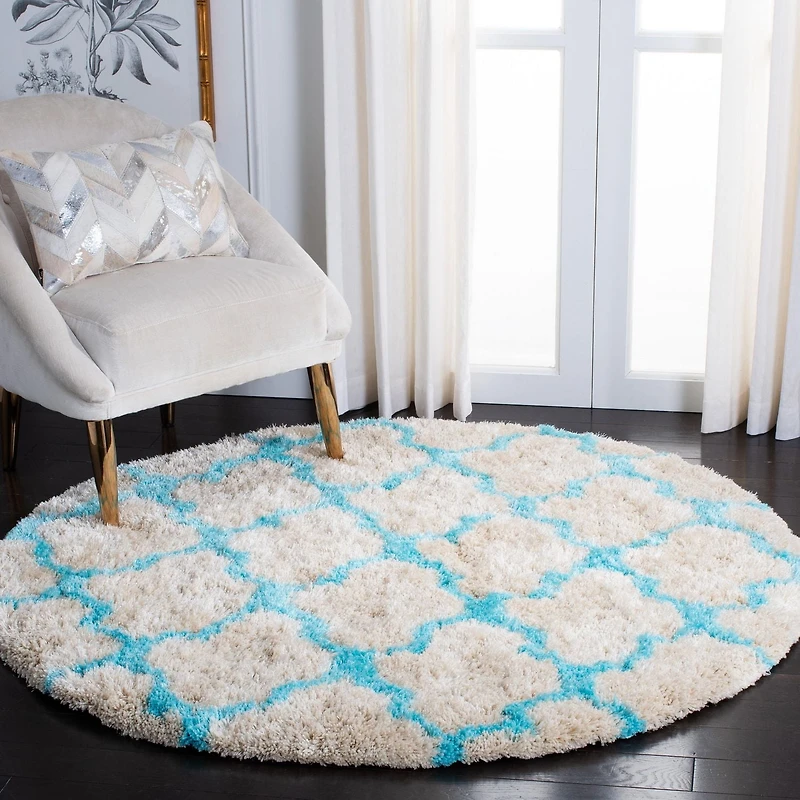 Safavieh Barcelona Anabelle Geometric Shag Area Rug