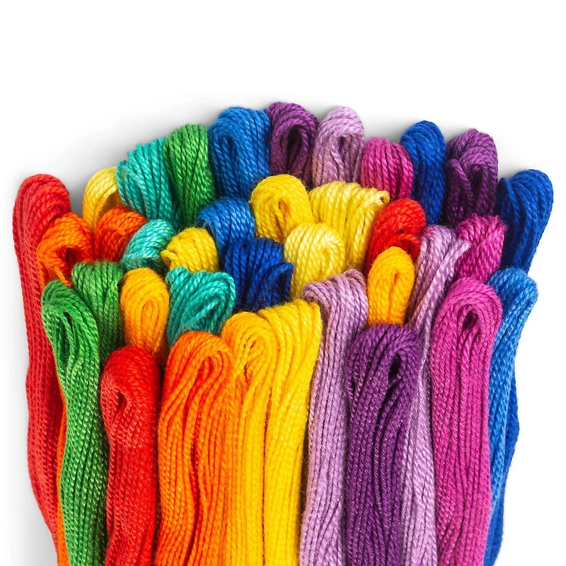 COATS & CLARK FIL ARTISANAL COULEURS ARC-EN-CIEL 36 FILS Fil artisanal, arc-en-ciel 36 fils