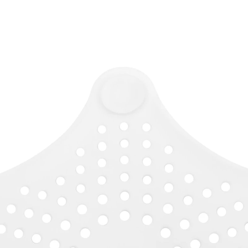 Era Silicone Hair Catcher White 6.18x6.18in, Hair catcher white