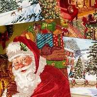 Boîte de cartes de Noël, Connections from Hallmark, motifs de Geoff Greenleaf, paquet de 36 cartes