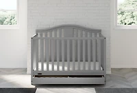 Graco Solano 4-in-1 Convertible Crib with Drawer, Converts to a full-size bed
