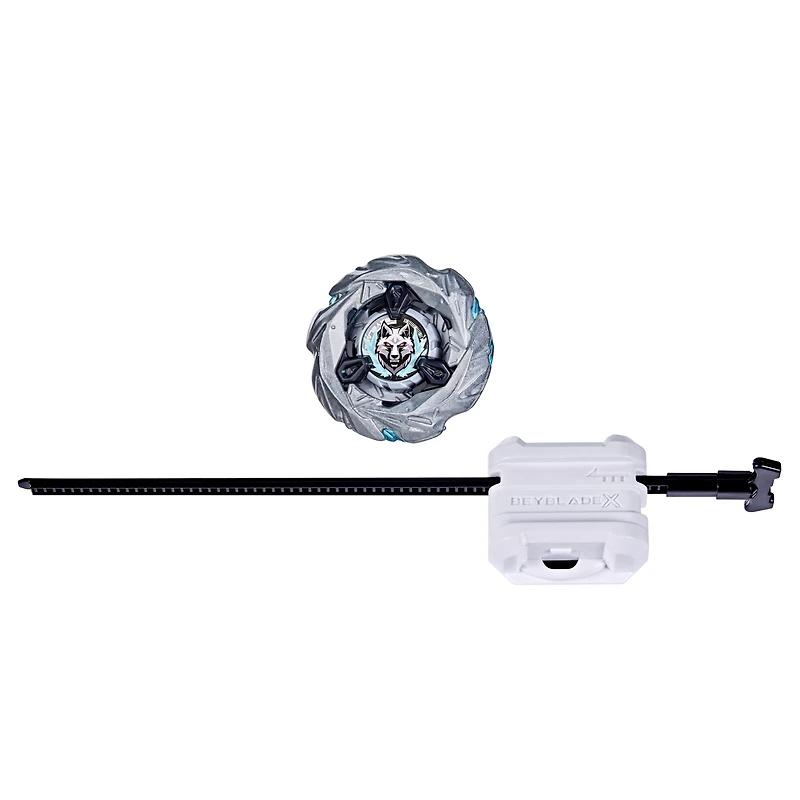 Beyblade X Sterling Wolf 3-80FB UX Starter Pack Top and Launcher