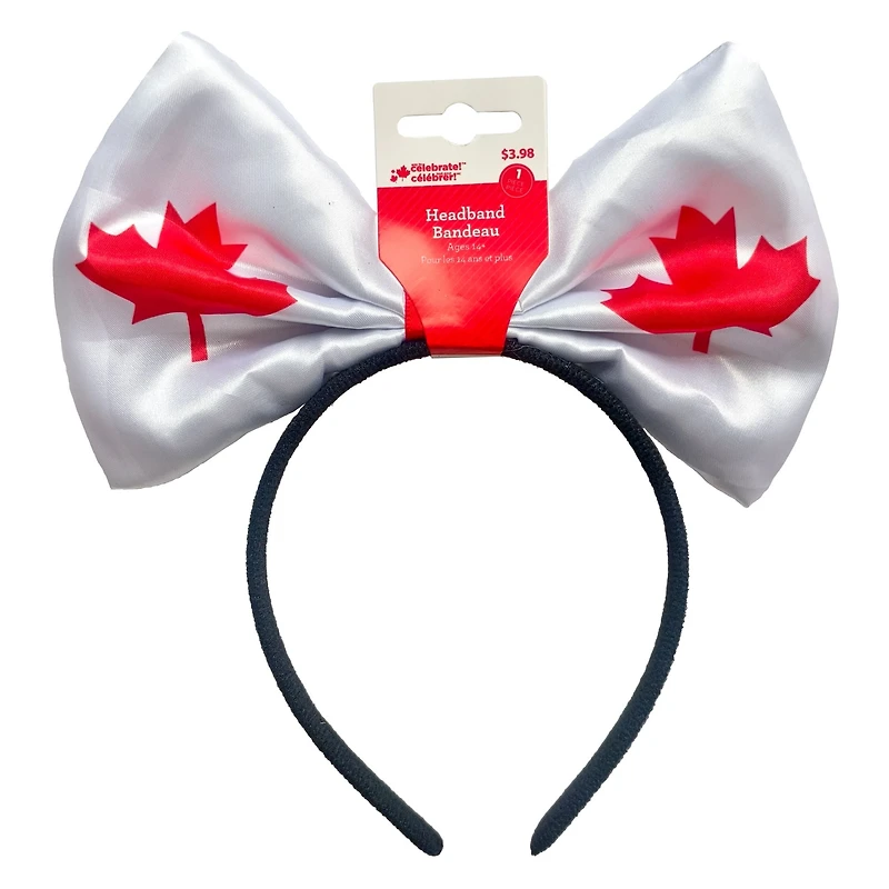 Way to Celebrate Bandeau Nœud Papillon Blanc