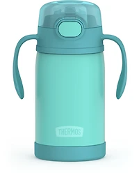 Thermos Baby Vacuum Insulated Stainless Steel 10 Oz Straw Bottle, Pink, 10 Oz Bottle, Pink