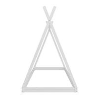 Homy Casa Wooden Tent Bed for Kids' Rooms Play Spaces