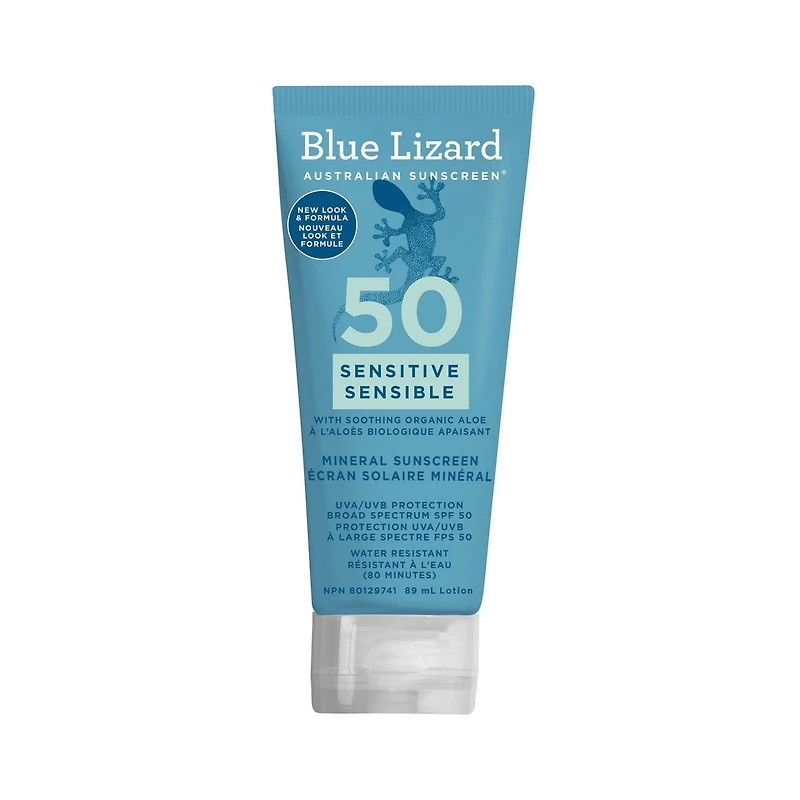 Blue Lizard Mineral Sunscreen Sensitive SPF50, 89 ml