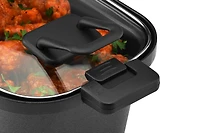 TRU Triple Slow Cooker with Locking Lids