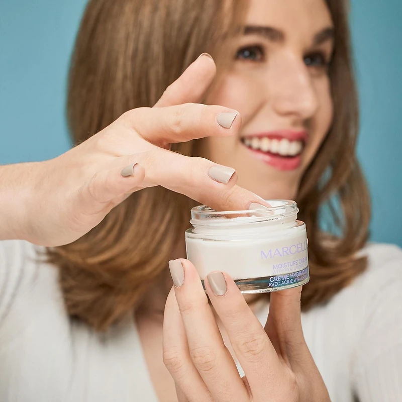 Marcelle Moisture Cream 24h Moisturizing with Hyaluronic Acid & Niacinamide, For normal to dry skin, 50 mL