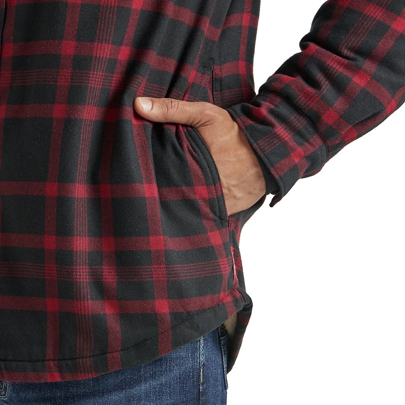 Wrangler Men's Sherpa Lined Heavyweight Shirt