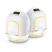 Medela Melody InBra Wearable Double Electric Breast Pump – Slim Design, Ultra-Soft Fit, Quiet, Powerful, Easy Pump & Store Container with Lid, Lightweight, Display with Timer, USB-C Rechargeable