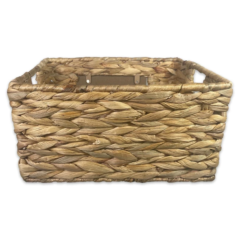 Hometrends 12" Wide Plaque Woven Basket