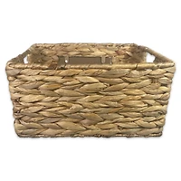 Hometrends 12" Wide Plaque Woven Basket