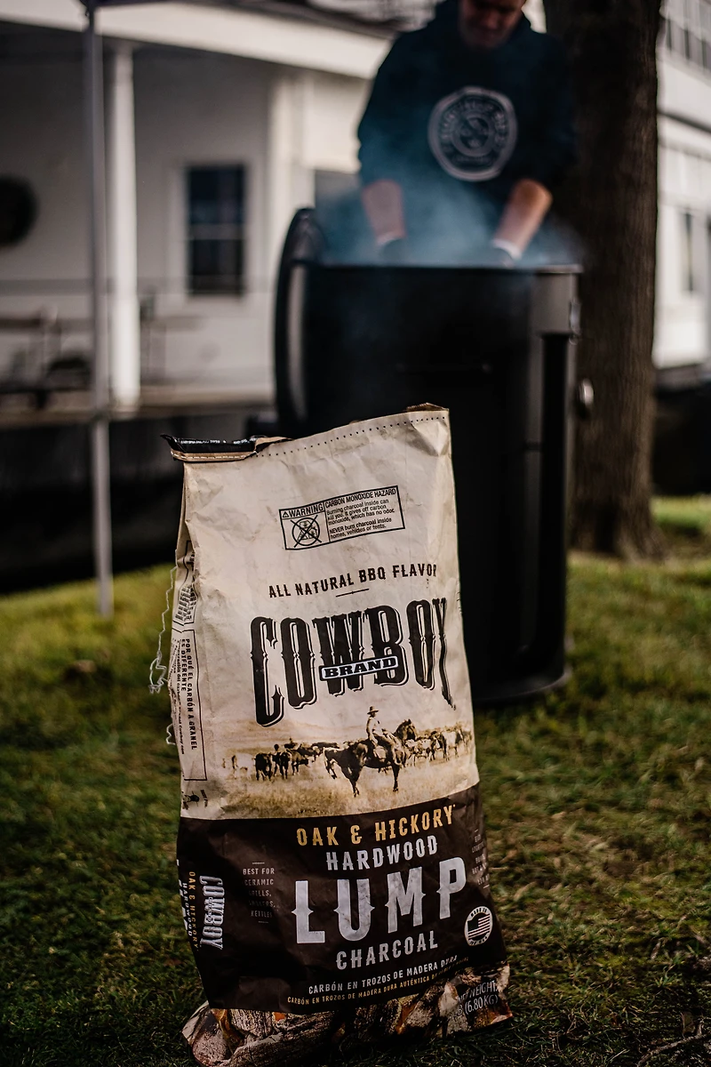 Cowboy Oak and Hickory Lump Charcoal 8.8 lbs