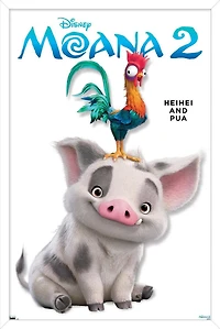 Disney Moana 2 - Série de longs métrages Heihei et Pua