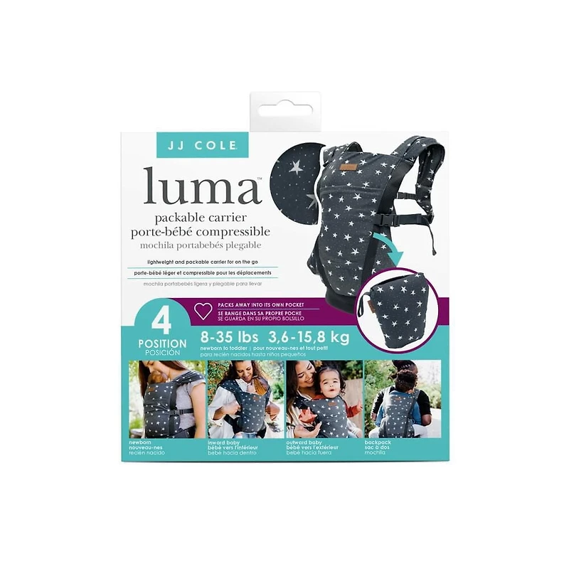 JJC Luma - Porte-bébé pliable - Étoile de minuit